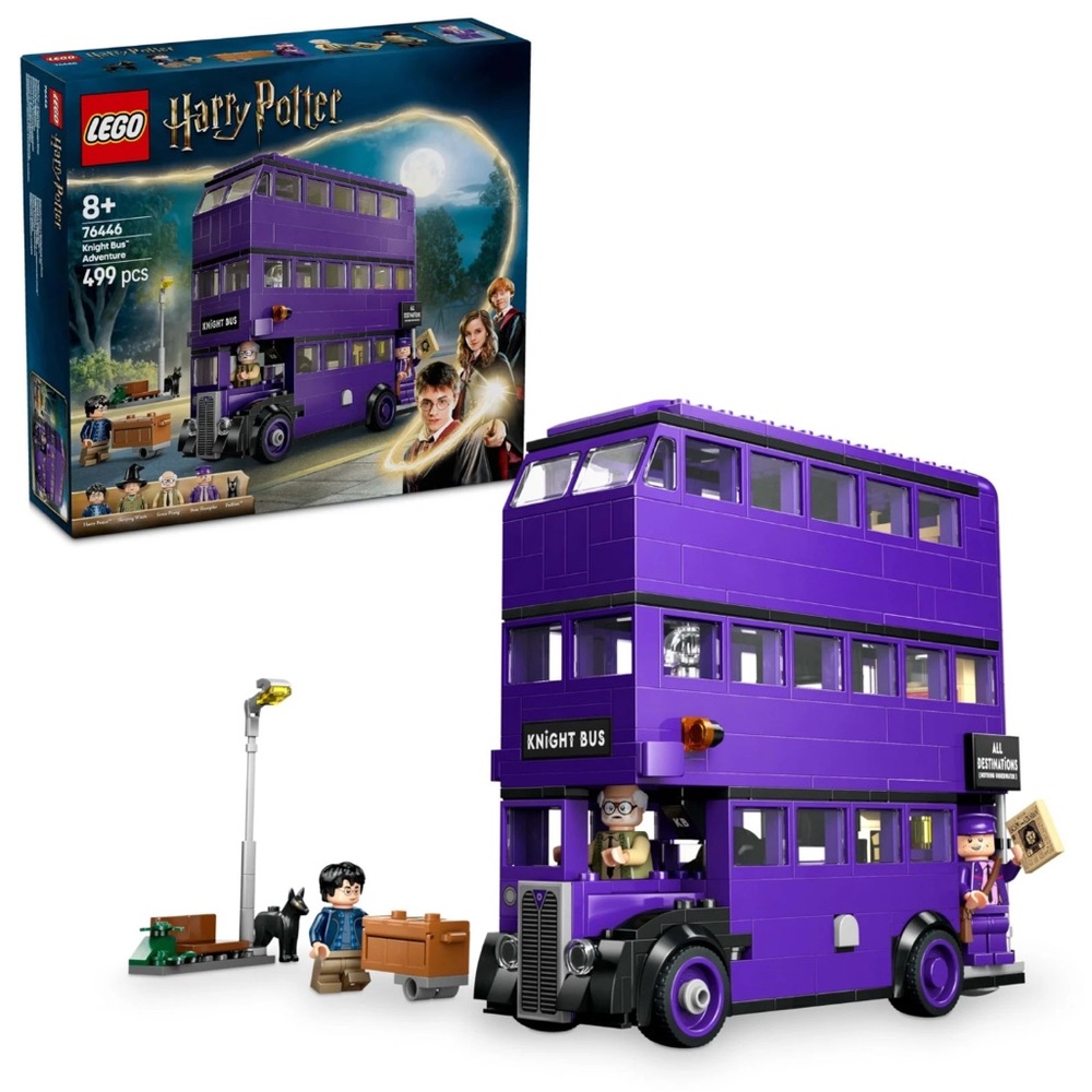 LEGO Harry Potter Knight Bus Adventure - Purple 76446 499Pcs 8+ NIB Sealed - Picture 8 of 14